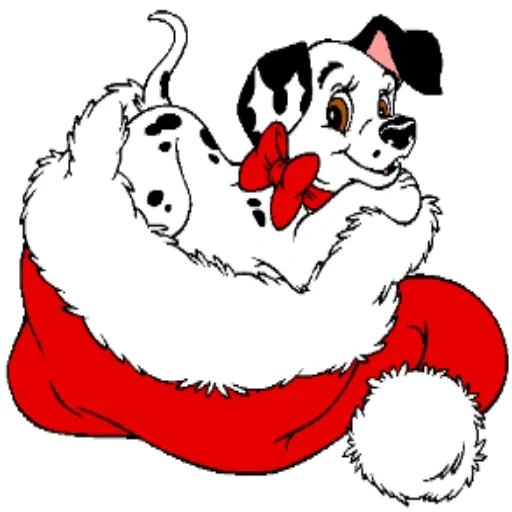 101 dalmatians, 101 dalmatians christmas, disney new year dog, 101 dalmatian new year, 101 dalmatian christmas