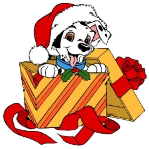 dog christmas, 101 perros moteados, 101 navidad de dalmatians, 101 perros moteados navidad, 101 dalmatians street christmas