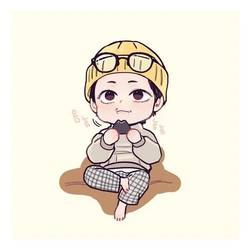 la parete rossa, arte di chibi, exo chibi thunder, simpatica figura di chibi, winner jinwoo fanart