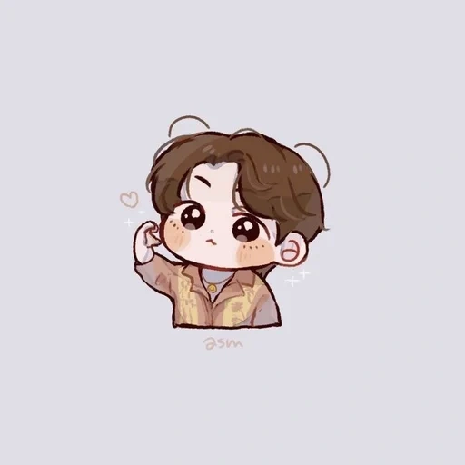 азиат, арты милые, bts fanart, чиби бтс j-hope э, милые рисунки чиби