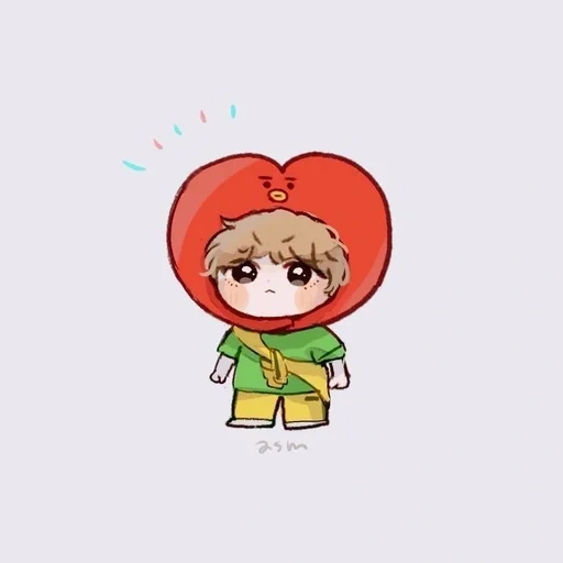 chibi, asiatiques, red cliff bts, chibi est mignon, bts chibi 2020