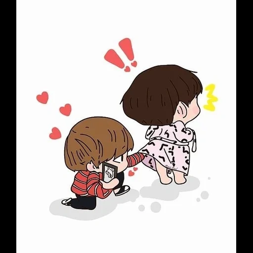 viguki, viguki fofo, vkook fanaart, vkook arta bt21, chibi bts jimin chonguk