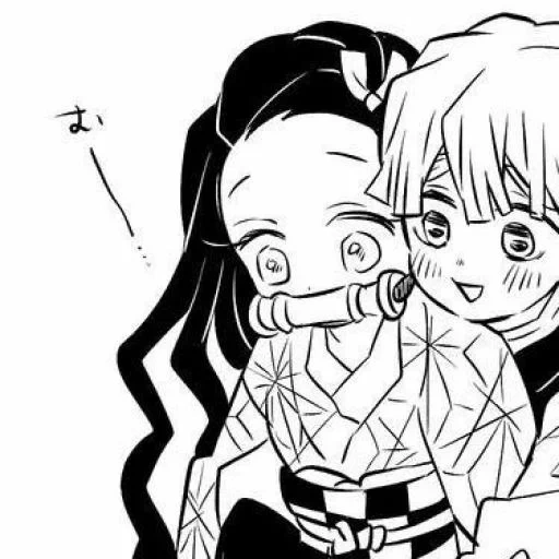 eri nezuko, mangá de anime, zenitsa manga, desenhos de anime, personagens de anime