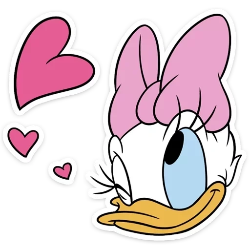 daisy duck, donald duck, daisy bonotschka