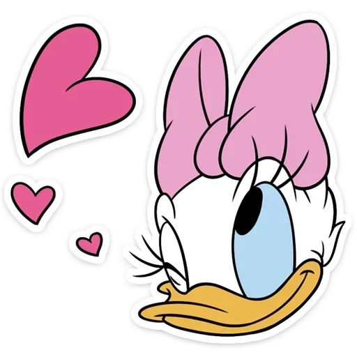 pato daisy, pato donald, daisy bonocica