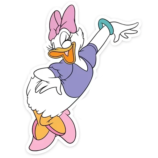 daisy duck, pato daisy, pato donald, personajes de dibujos animados de disney