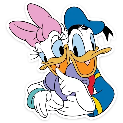 daisy duck, donald duck, donald daisy, donald duck trio, donald duck daisy