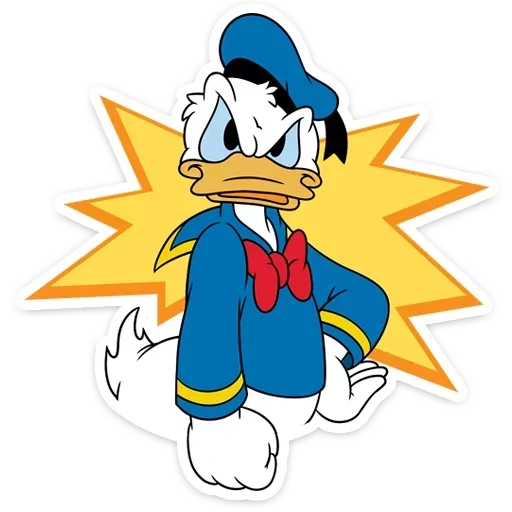 donald duck, walt disney, donald duck 18, personnages des dessins animés de disney