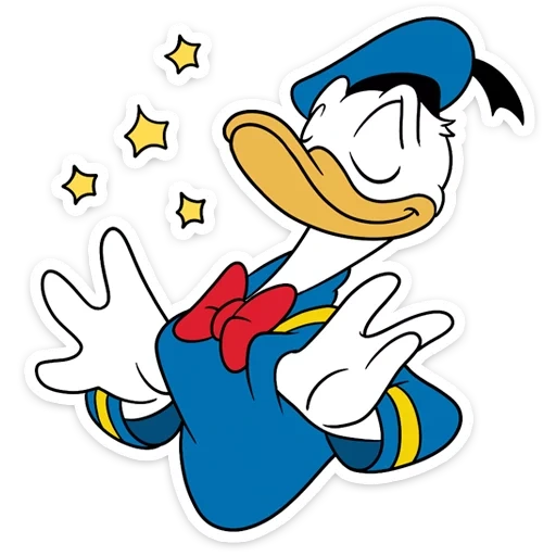 donald bebek, donald duck dengan salib