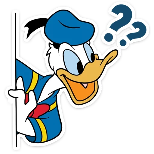 donald, paperino di paperino, paperino orte, distintivo di paperino