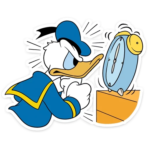 donald, pato donald, donald daisy plutón, pegatina donald duck mickey