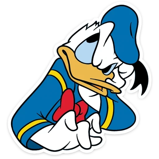 donald duck, donald duck 18, sticker donald duck mickey