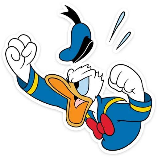 дональд, дональд дак, дональд дак дерется, donald duck goin quackers