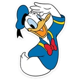 Donald Duck👉 @Stickergram