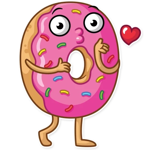 donuts, donuts, le personnage du beignet
