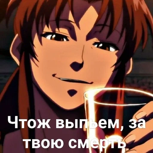 персонажи аниме, black lagoon revy, пираты черной лагуны, реви пираты черной лагуны, аниме пираты черной лагуны