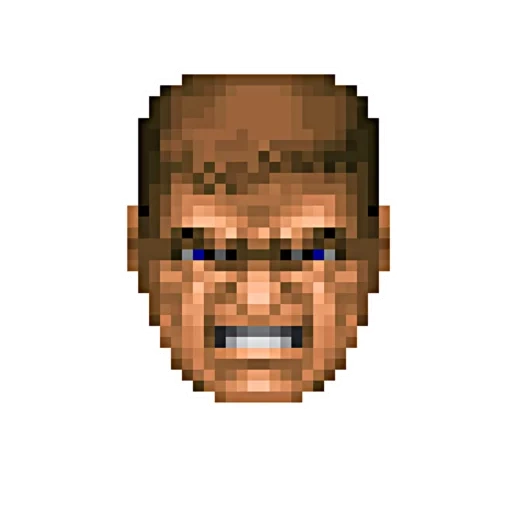 doom, doomguy, doom face, doomguy 1993 face, doomsday face 1