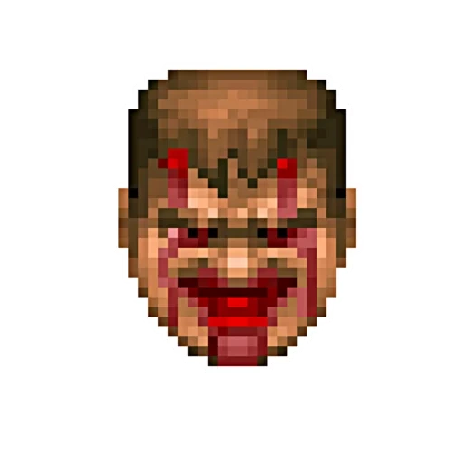 perte, doomguy, dumgai pensa 1 visage