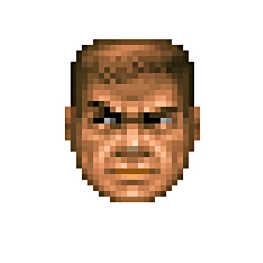 doomguy, doomsday face, doom 1993 face, doomguy 1993 face, doomguy face by cell