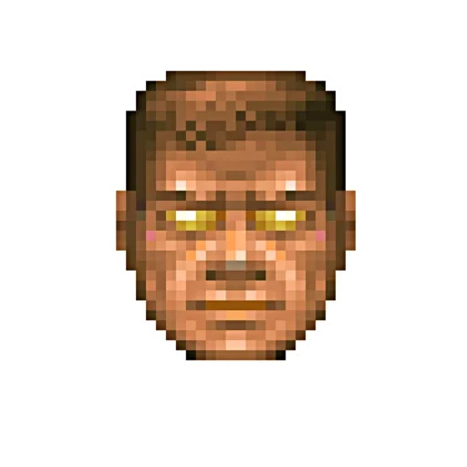 iddqd, doomguy, cara del día del juicio final, la cara de durgai, doomguy 1993 cara