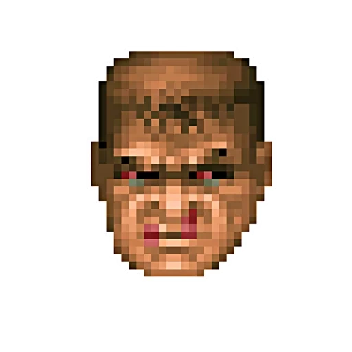 doomguy, doom face, dumgai's face, doomsday face, doomguy 1993 face