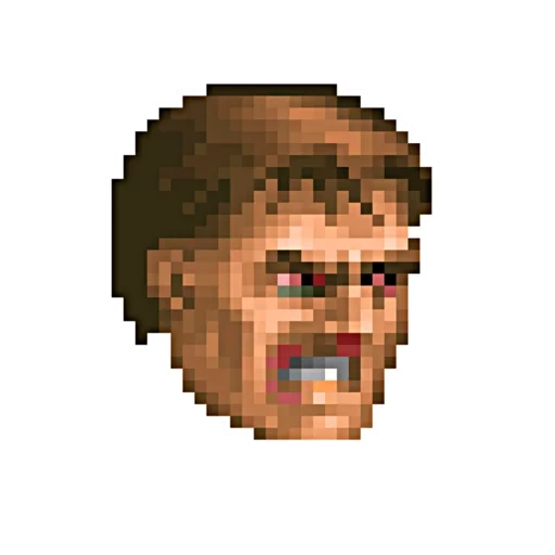 perte, doomguy, visage doomguy, face doom 1993, face doomguy 1993