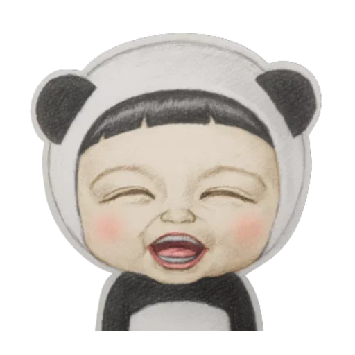 a toy, sadayuki, panda soft toy