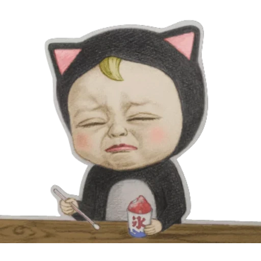 kucing, karakter, emoji kucing, wanita kucing, wanita kucing emoji