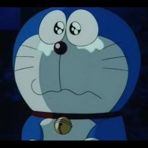 doraemon, doraemon, dessin animé de chat bleu, doraemon nobita triste, série animée doraemon