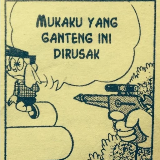 jawab, nobita, gadis, doraemon, peanuts hip-hop