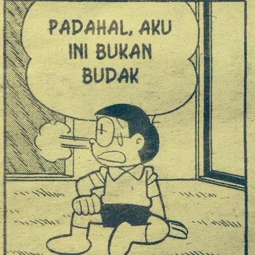 komik, bukan, nobitba, jeune femme, doraemon