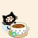 kaffee, kaffeetasse, espresso, das muster von kafi, cartoon für kaffee