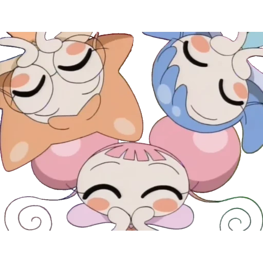 anime, charakter, figuren, schöne anime zeichnungen, motto ojamajo doremi