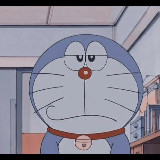 doraemon, doraemon enojado, doraemon es alegre, doraemon estética, dibujos animados de gato azul doraemon