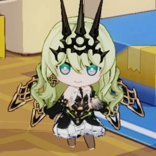 mobius, mobius chibi, honkai impact 3, anime charaktere, honkai impact 3 rd