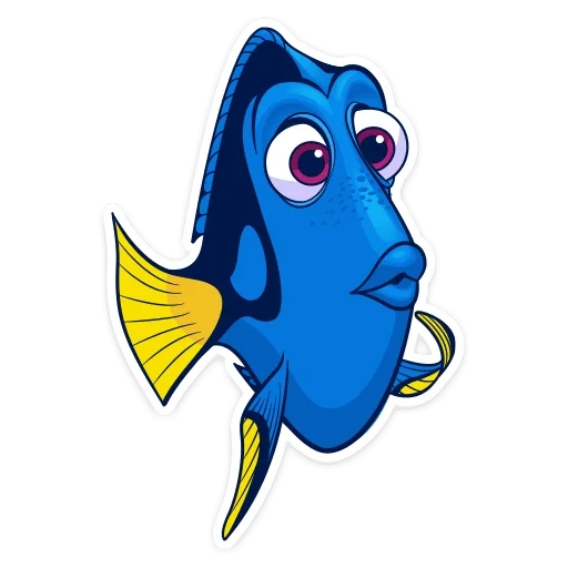fische, dory fish, fish dory drawing