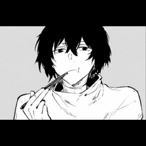 dazai, foto, dazai do mal, anime dazai, osamu dadzai