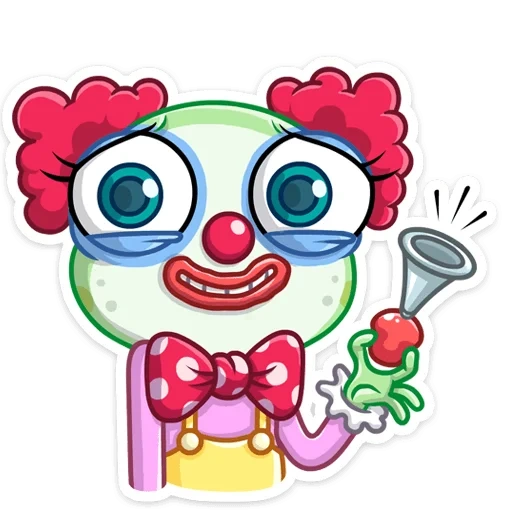 clown, clown iphone, clown pattern, a cheerful clown