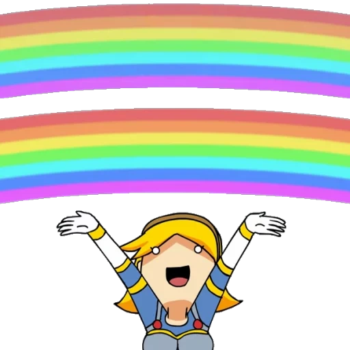 arco-íris, rainbow, ilustração do arco-íris
