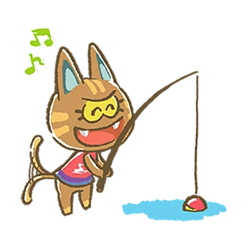 gato, gato caramelo, animal crossing, caramelo de três gatos, animal crossing tangy