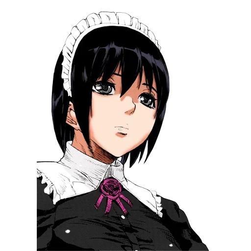 anime, arte anime, personaggi anime, anime maid, maid miyuki kujo