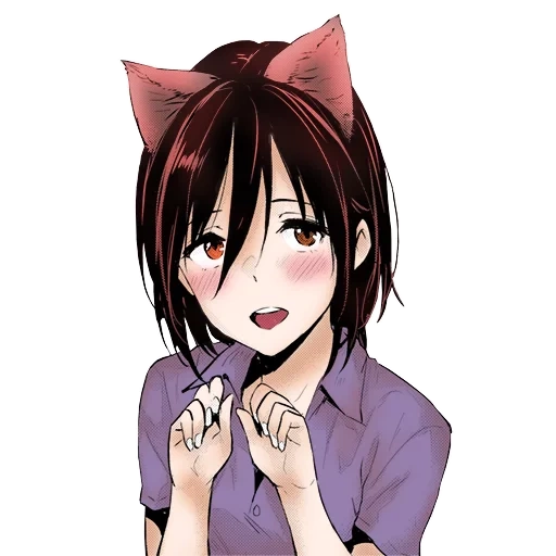 animation, figure, nico animation, anime girl, nico maki nyan nyan