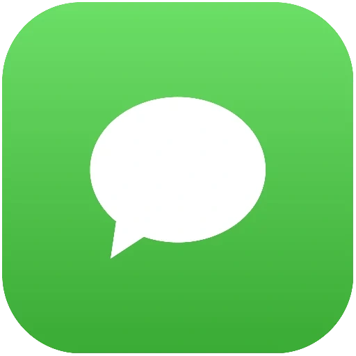 ícone de chat, ícone imessage, ícone de mensagem, logotipo da imessage, ícone de mensagem do iphone