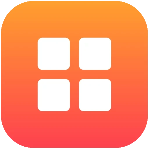 icônes, puzzle, puzzles de jeux, badge du menu d'application, icône du lanceur de maisons carré