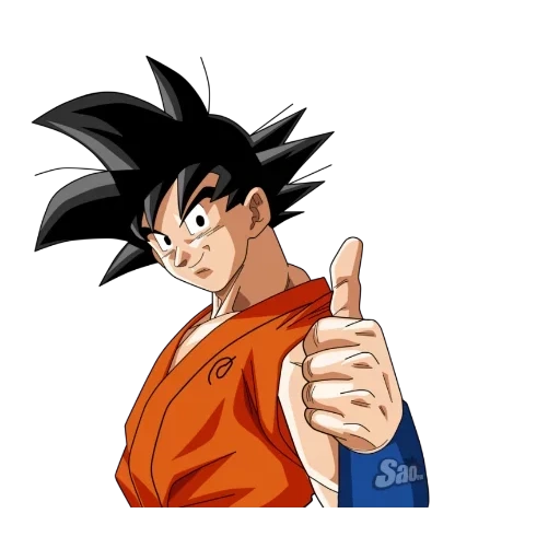 goku, song goku, goku calvo cabeza, dragon ball, dragon ball chao