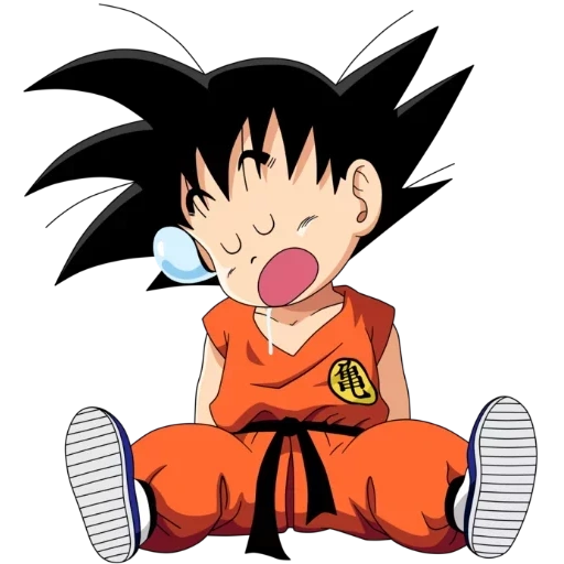 goku, goku adidas, dragon ball, dragon ball z goku, dragon ball goku niño animación