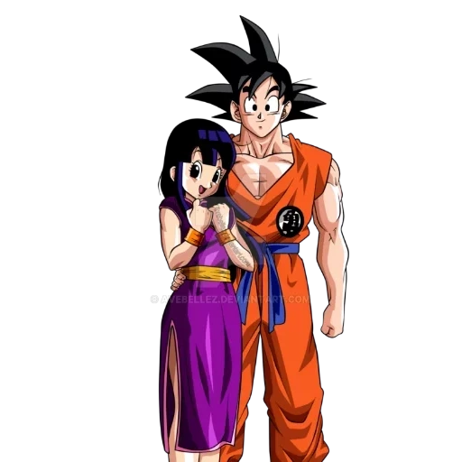 goku, perle di draghi, dragon ball z goku, dragon pearl of bp, chichi dragon pearls