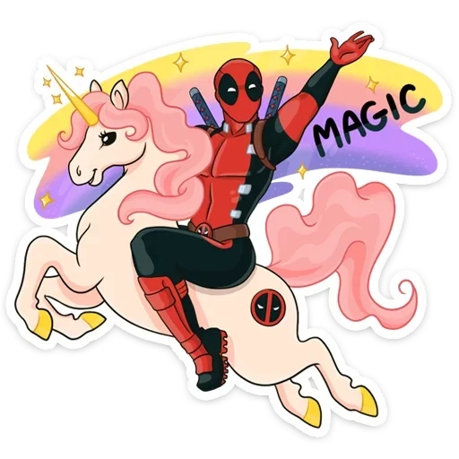 deadpool, deadpool 2, deadpool characters, deadpool unicorn