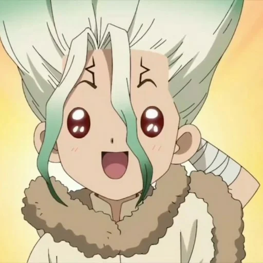 dr stone, senka ishigami, giugno ishigami, personaggi anime, anime dr stone