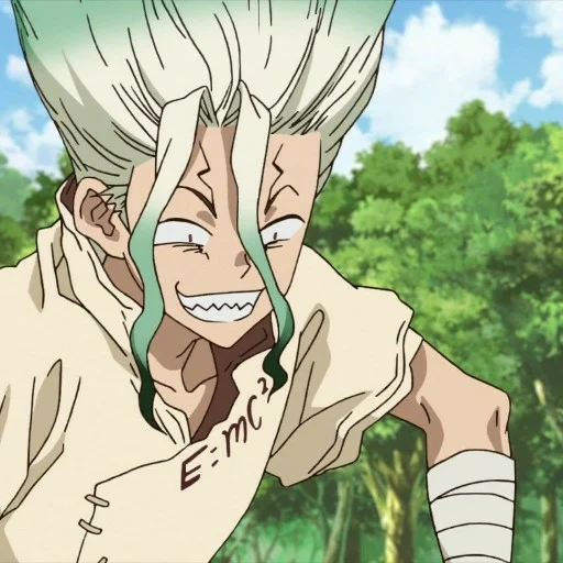 dr stone, doctor de animación stone, dr senku stone, la primera temporada de animación dr stone, dr stone sensen kugen